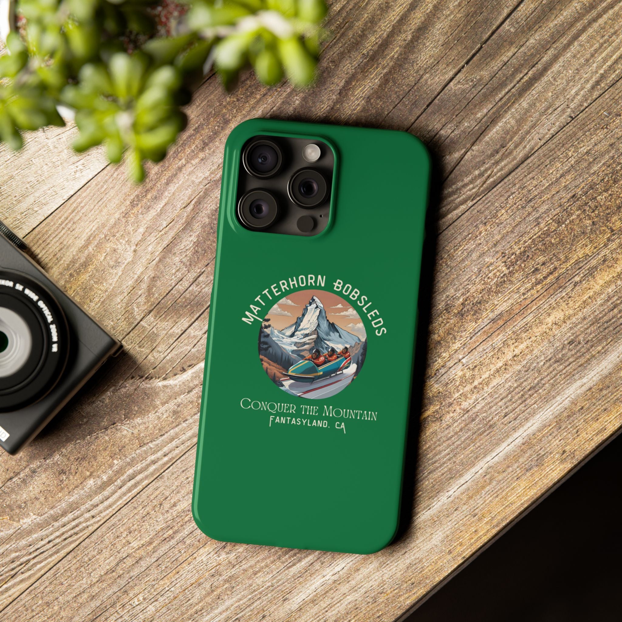 Matterhorn Bobsleds Slim iPhone Case