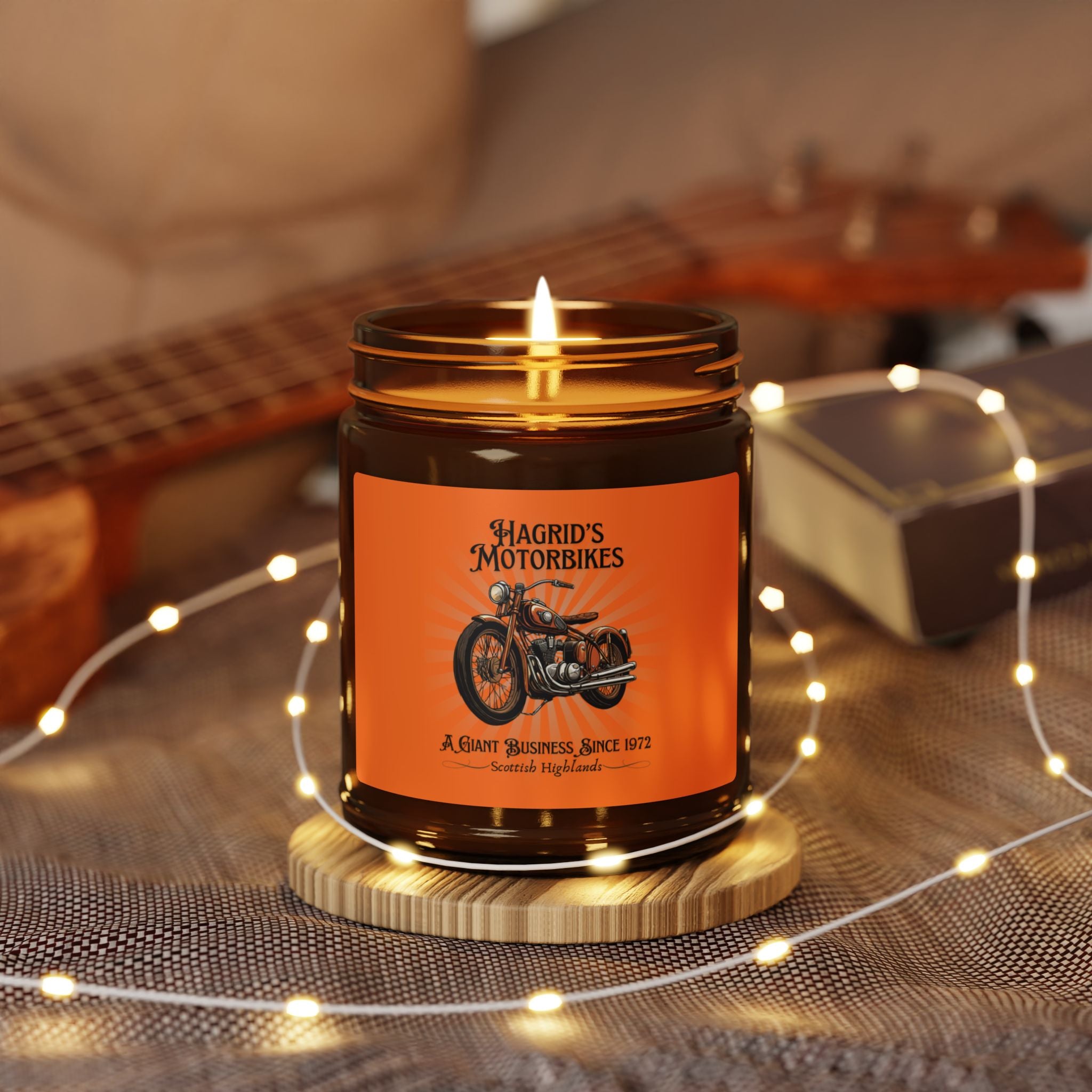 Hagrid's Motorbikes Scented Soy Candle