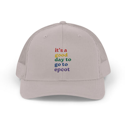 Epcot Day Snapback Trucker Cap | Fun Without Limits | Summer Adventures, Travel, Theme Parks, Gift for Disney Fans, Hat, Accessory, Disney