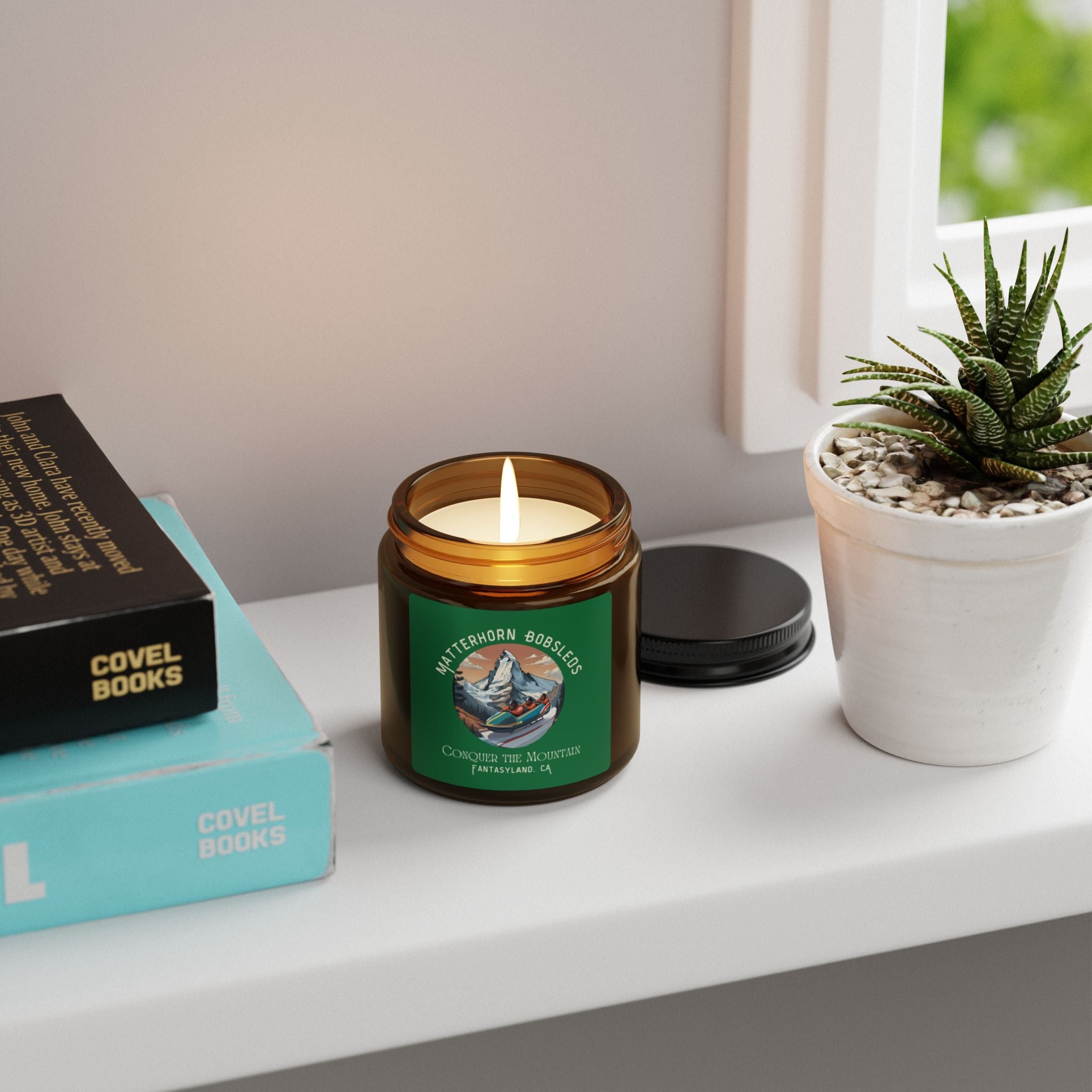 Matterhorn Bobsleds Scented Soy Candle