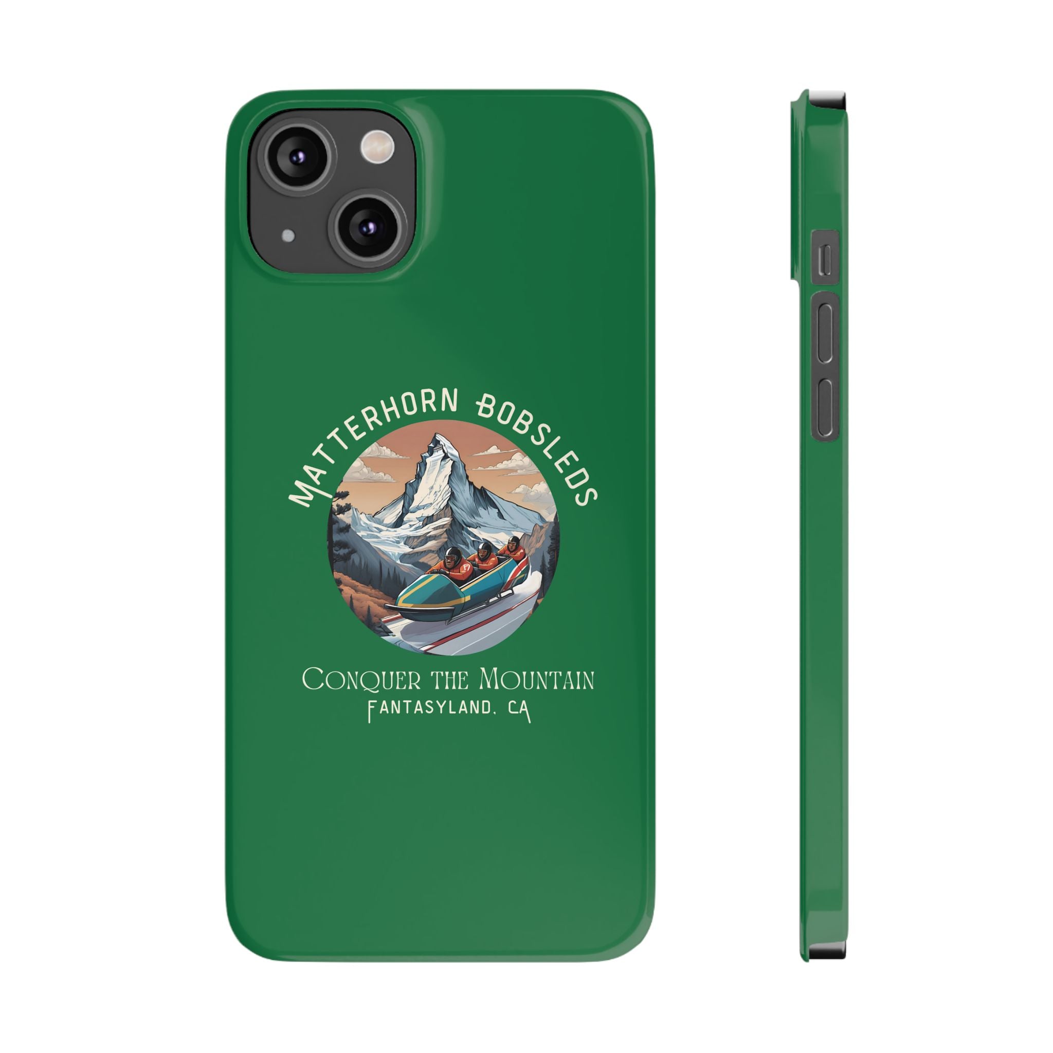 Matterhorn Bobsleds Slim iPhone Case