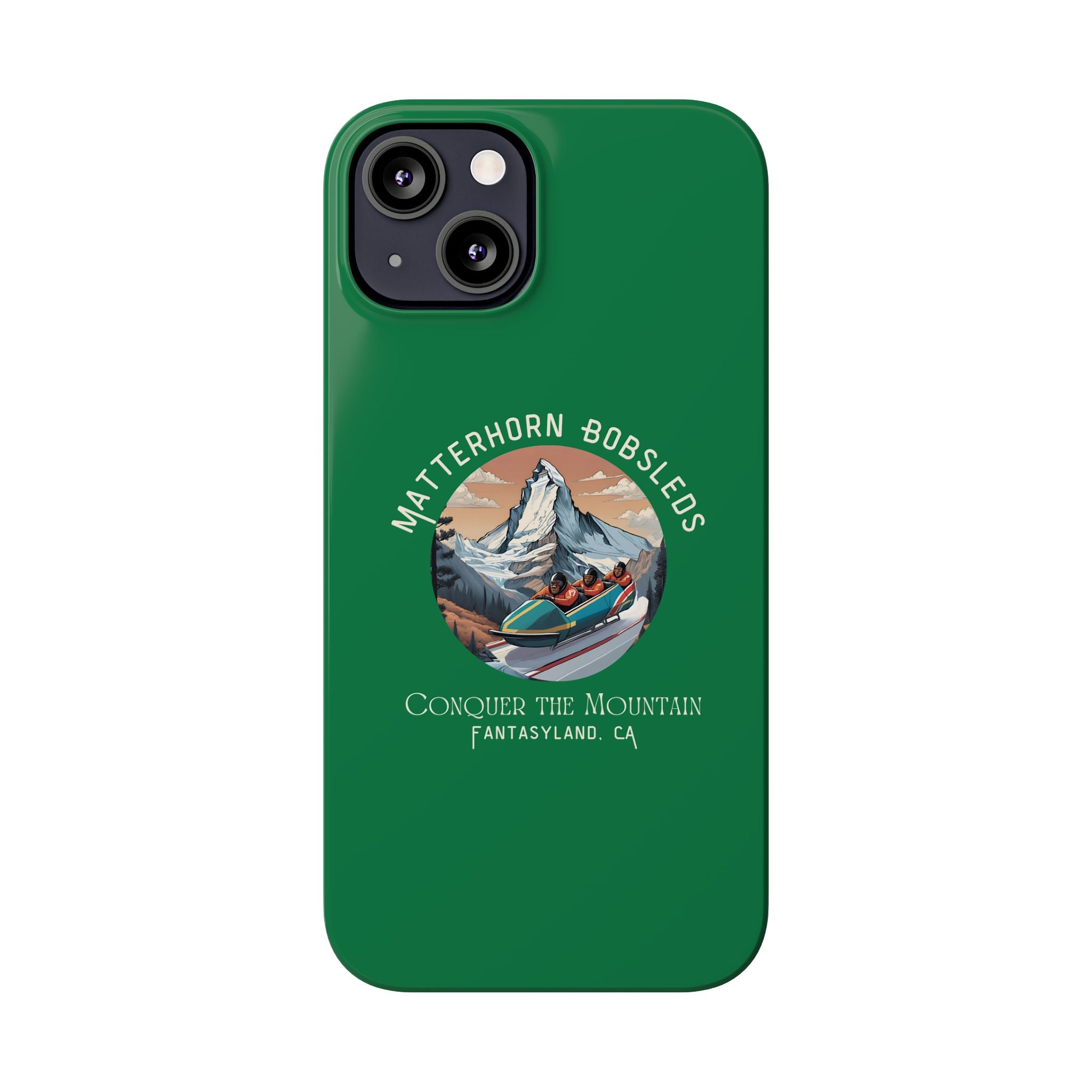 Matterhorn Bobsleds Slim iPhone Case