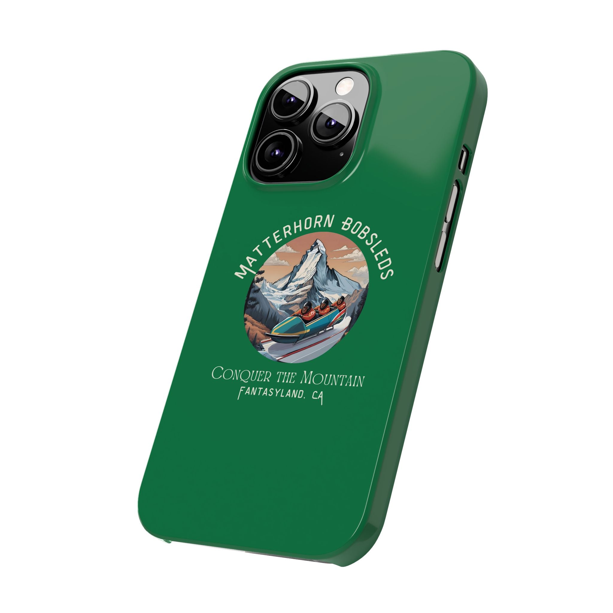 Matterhorn Bobsleds Slim iPhone Case