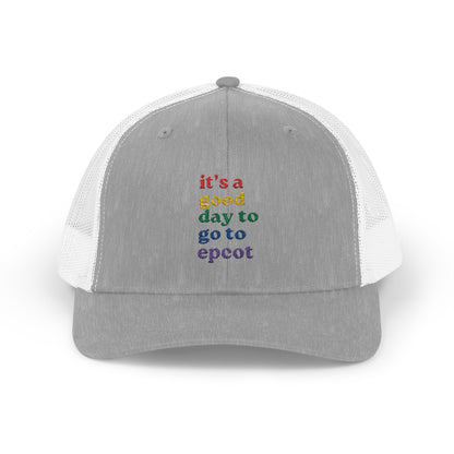 Epcot Day Snapback Trucker Cap | Fun Without Limits | Summer Adventures, Travel, Theme Parks, Gift for Disney Fans, Hat, Accessory, Disney