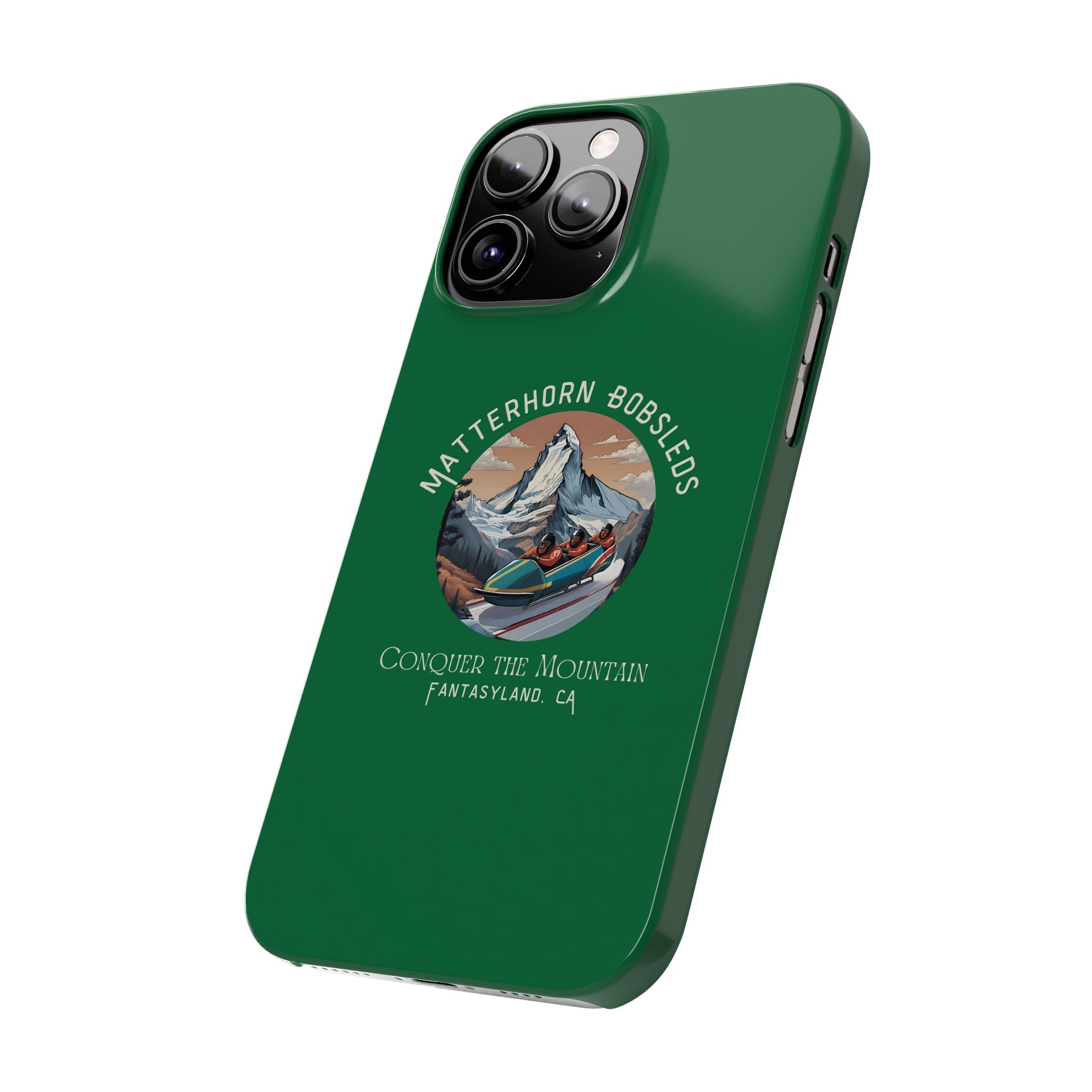 Matterhorn Bobsleds Slim iPhone Case