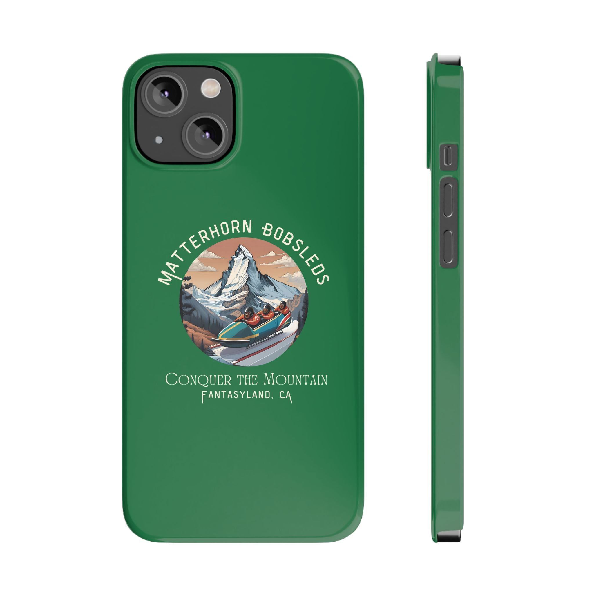 Matterhorn Bobsleds Slim iPhone Case