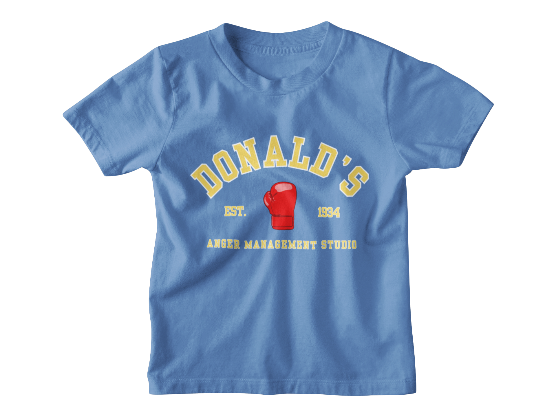 Youth Tee - Donald's Boxing Anger Management Studio - Disney - Comfort Colors Kids Tee