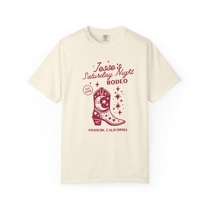 Jesse's Saturday Night Rodeo Comfort Colors Ivory