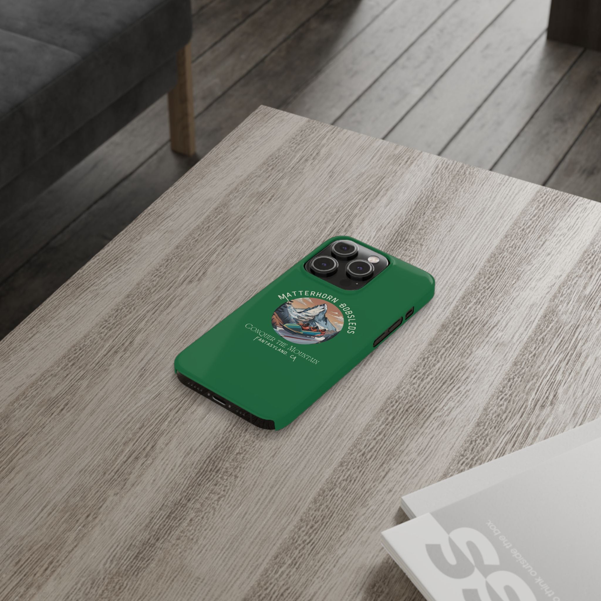 Matterhorn Bobsleds Slim iPhone Case