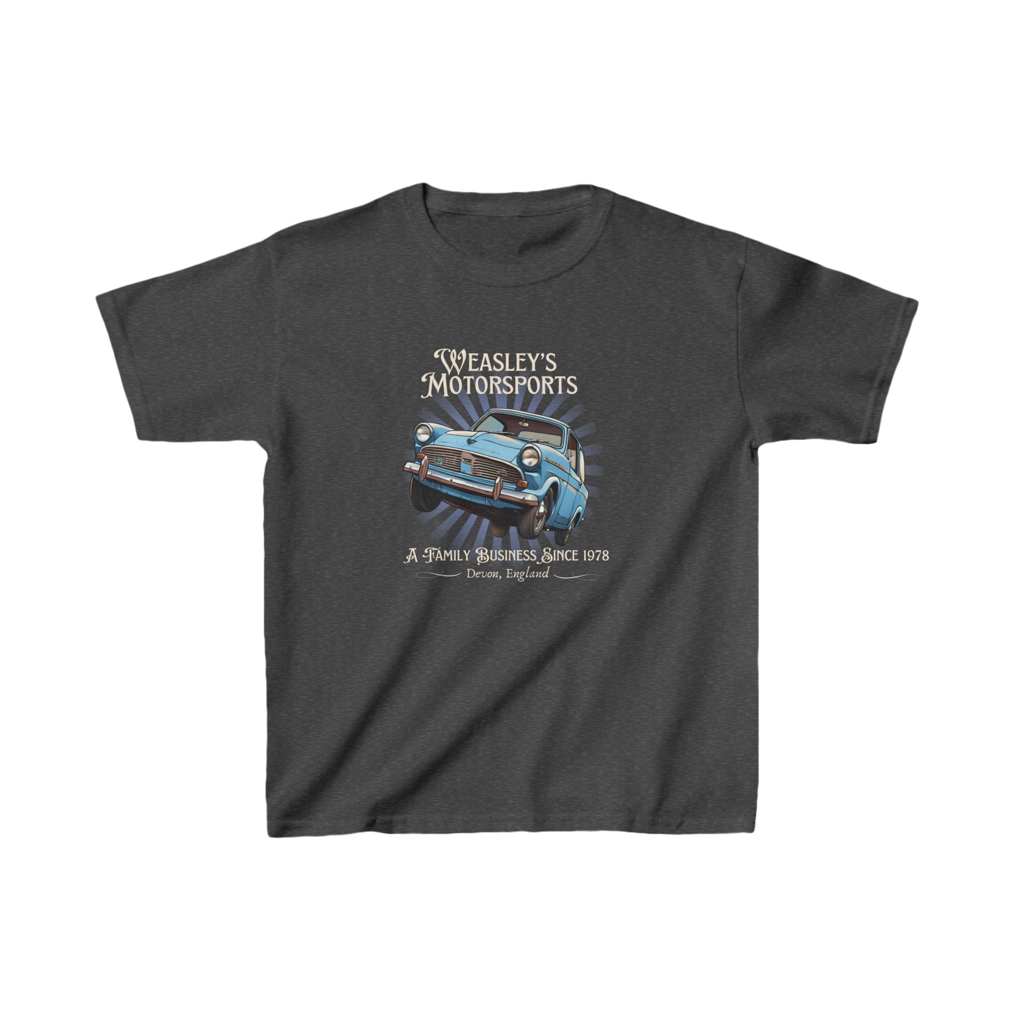 Kids Vintage Weasley's Motorsports Heavy Cotton™ Tee