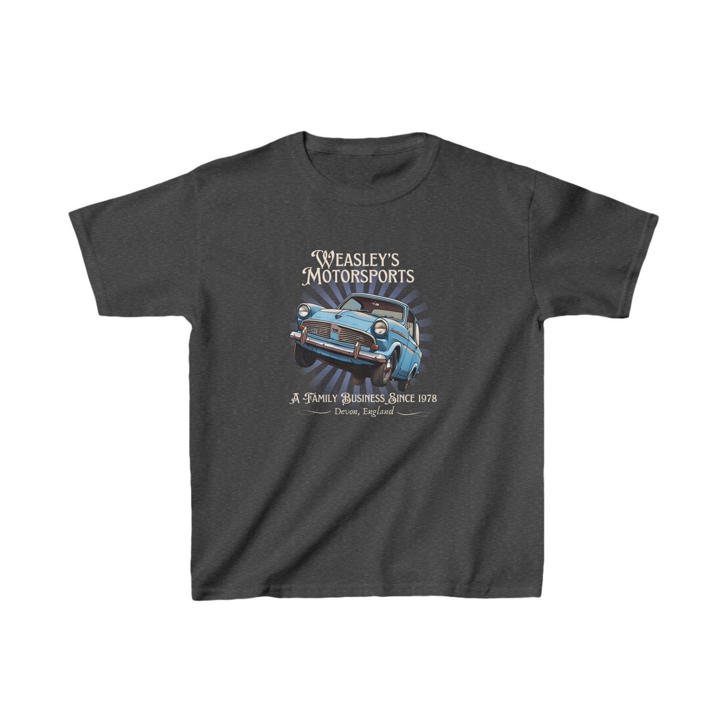 Kids Vintage Weasley's Motorsports Heavy Cotton™ Tee