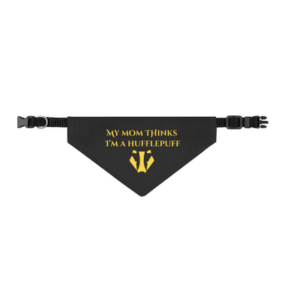 "My Mom Thinks I'm a Hufflepuff" Clip on Bandana