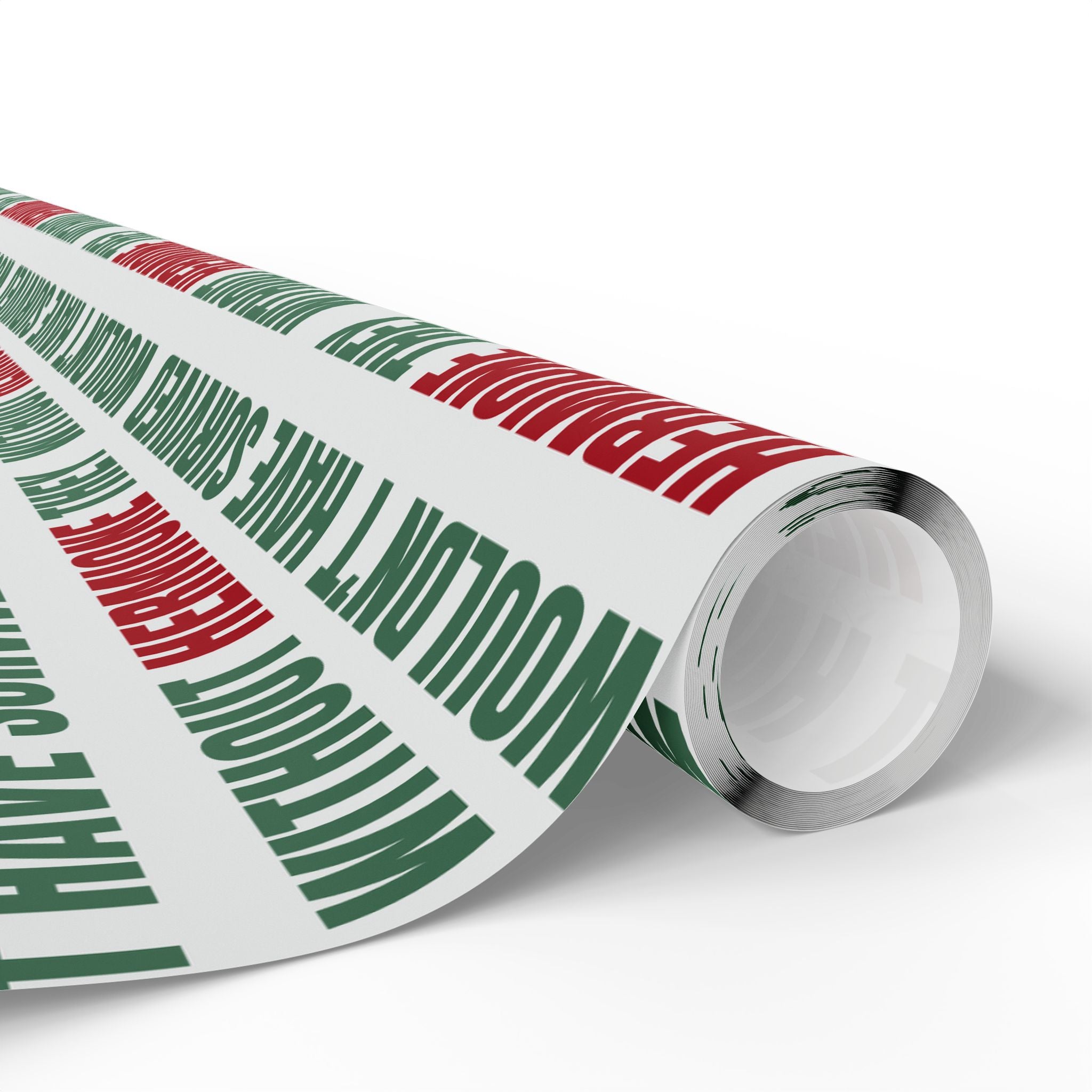 "Without Hermione They Wouldn't Have Survived" Holiday Wrapping Paper