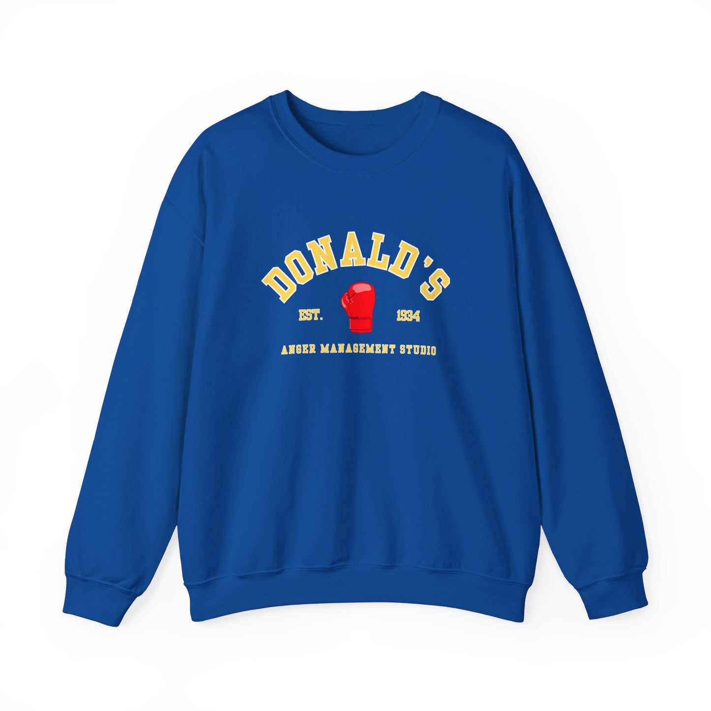 Donald's Anger Management Studio Crewneck Sweatshirt