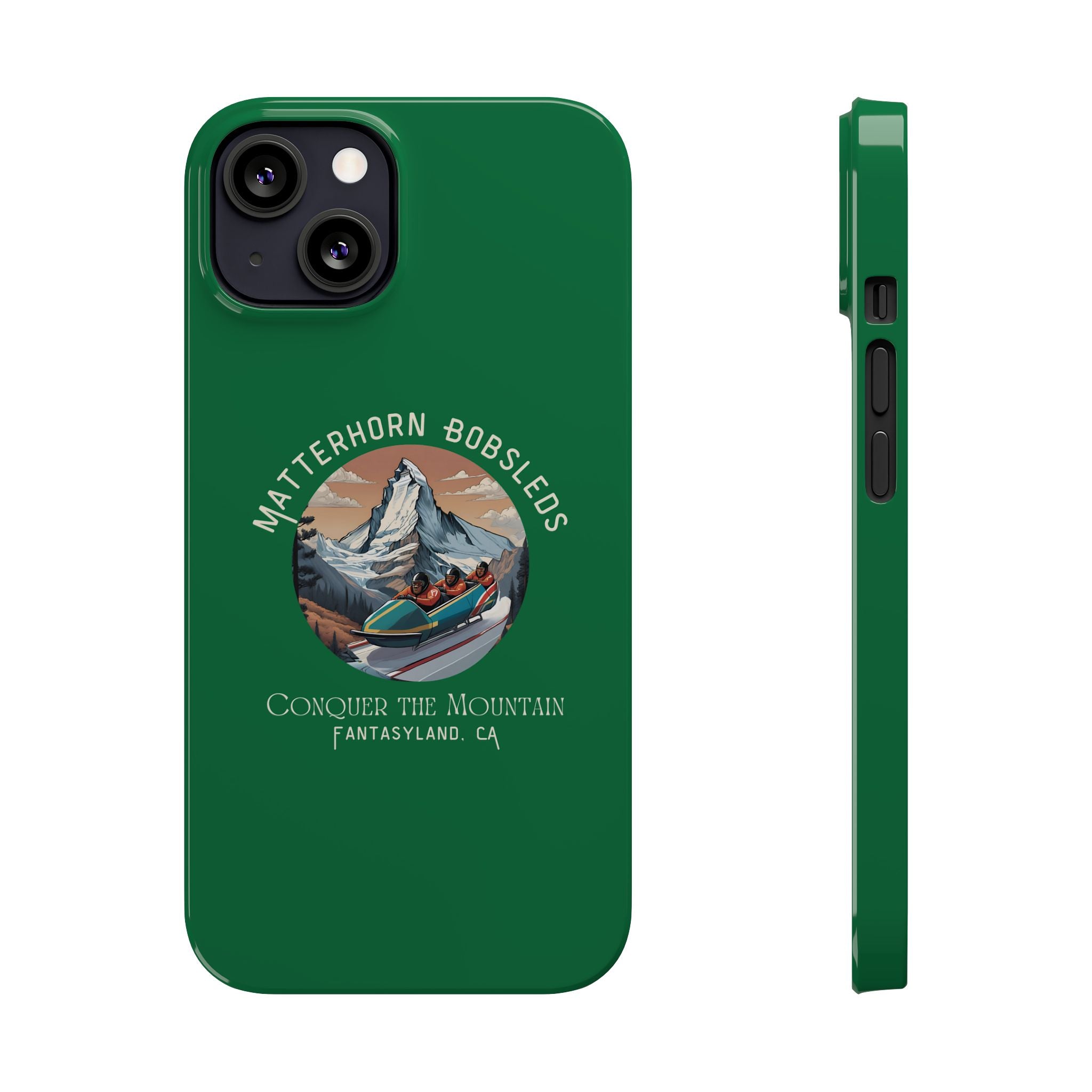 Matterhorn Bobsleds Slim iPhone Case