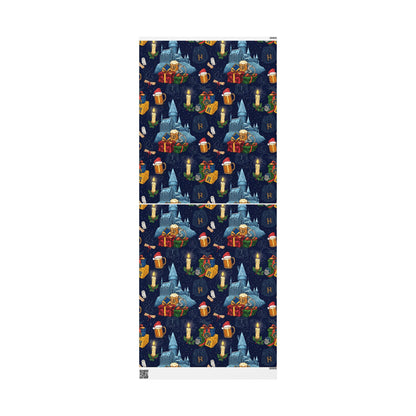 Holidays at Hogwarts Wrapping Paper
