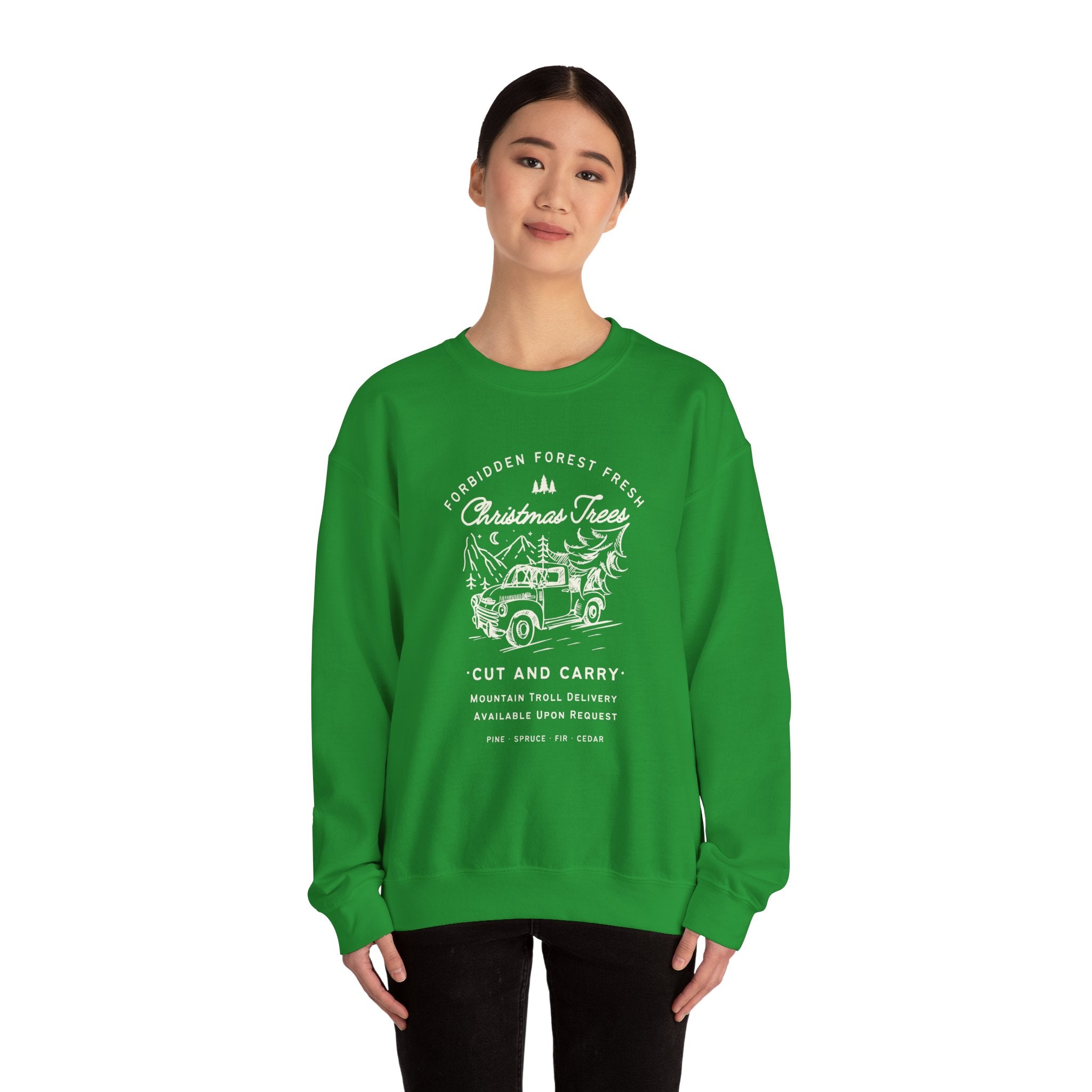 Forbidden Forest Tree Service Sweatshirt