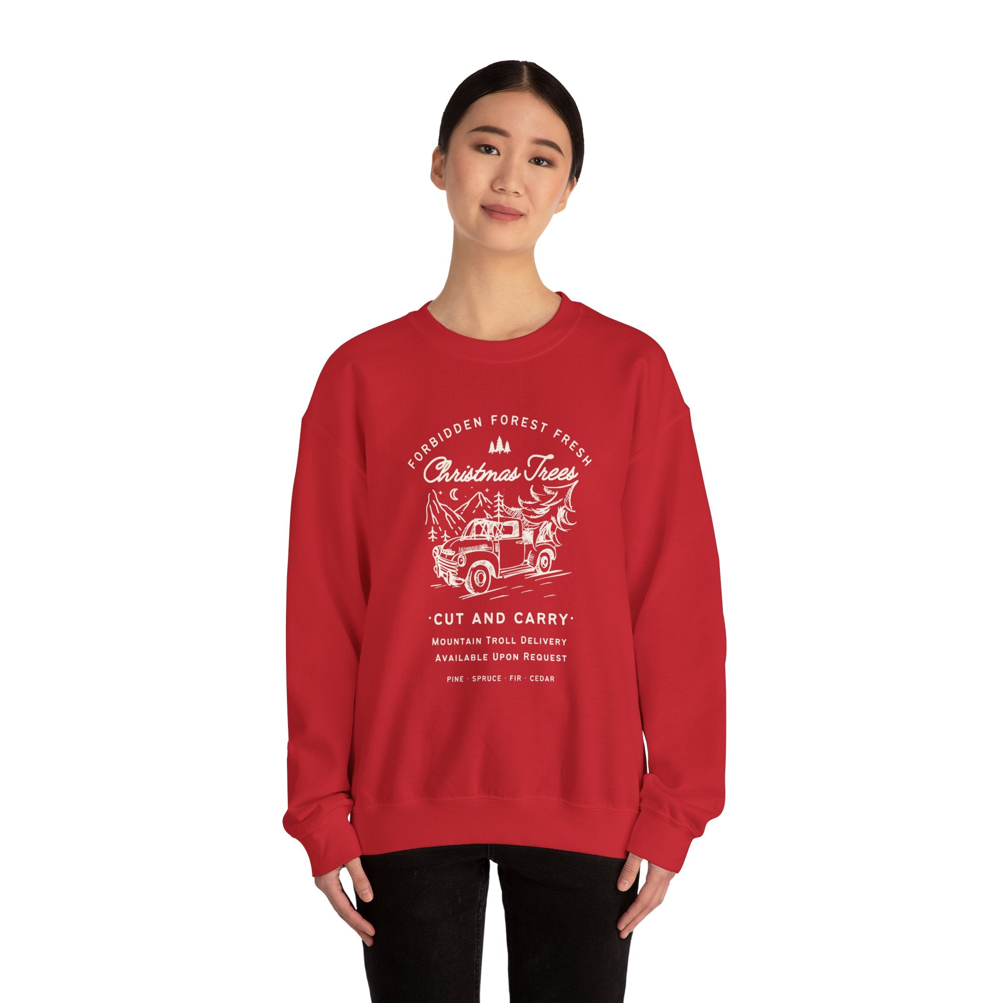 Forbidden Forest Tree Service Sweatshirt