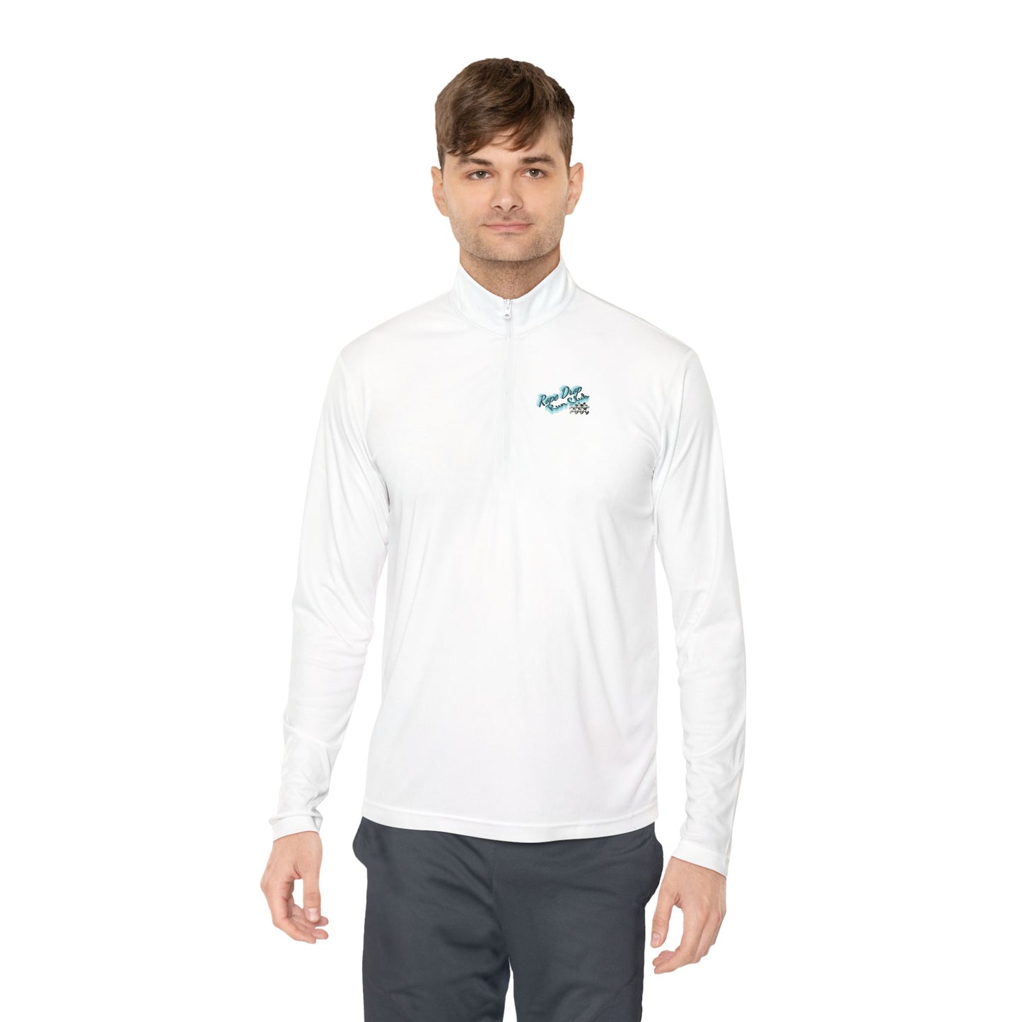 "Rope Drop Run Club" Quarter Zip Pullover