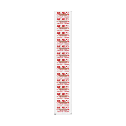 Be Mine On Main Street Valentines Wrapping Paper