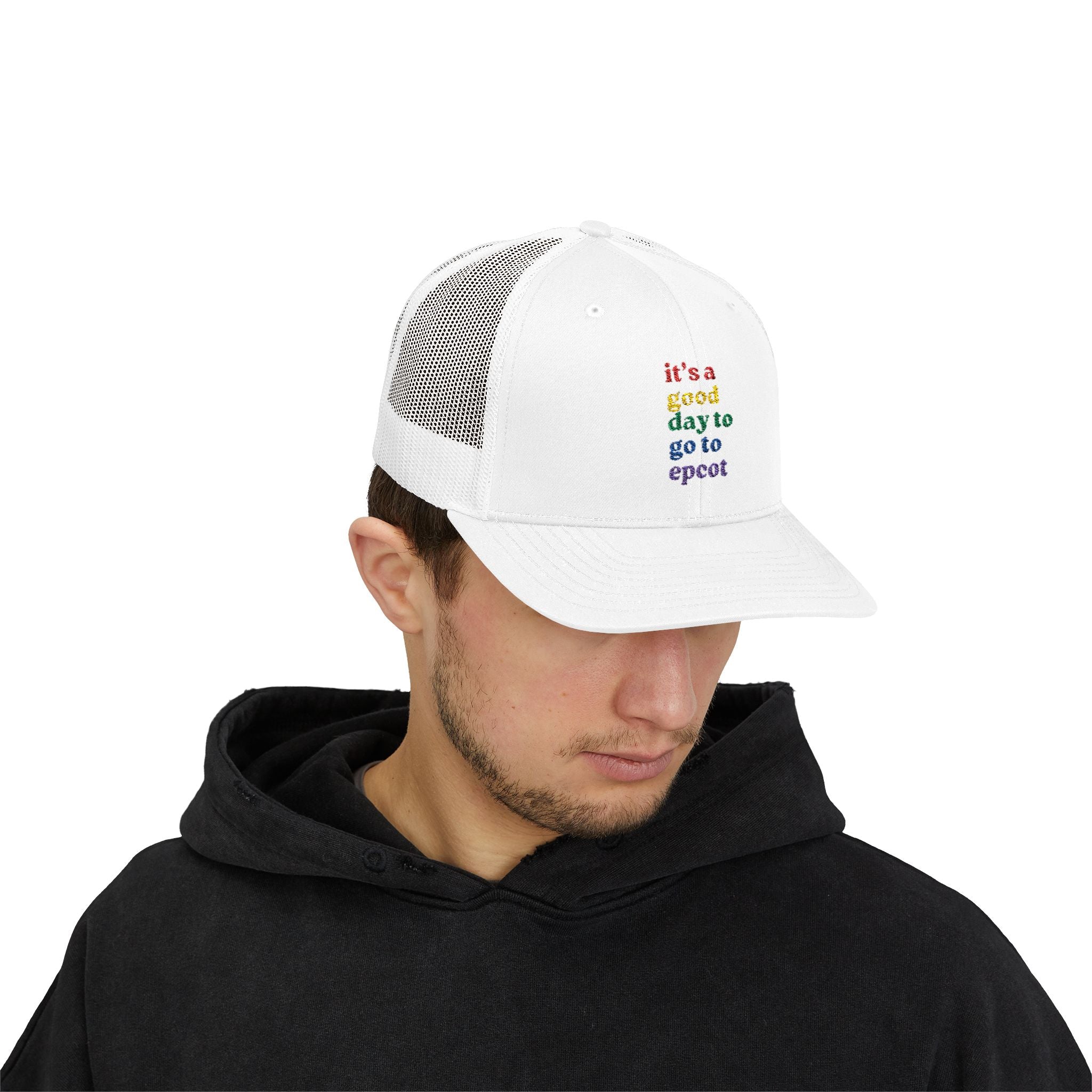 Epcot Day Snapback Trucker Cap | Fun Without Limits | Summer Adventures, Travel, Theme Parks, Gift for Disney Fans, Hat, Accessory, Disney