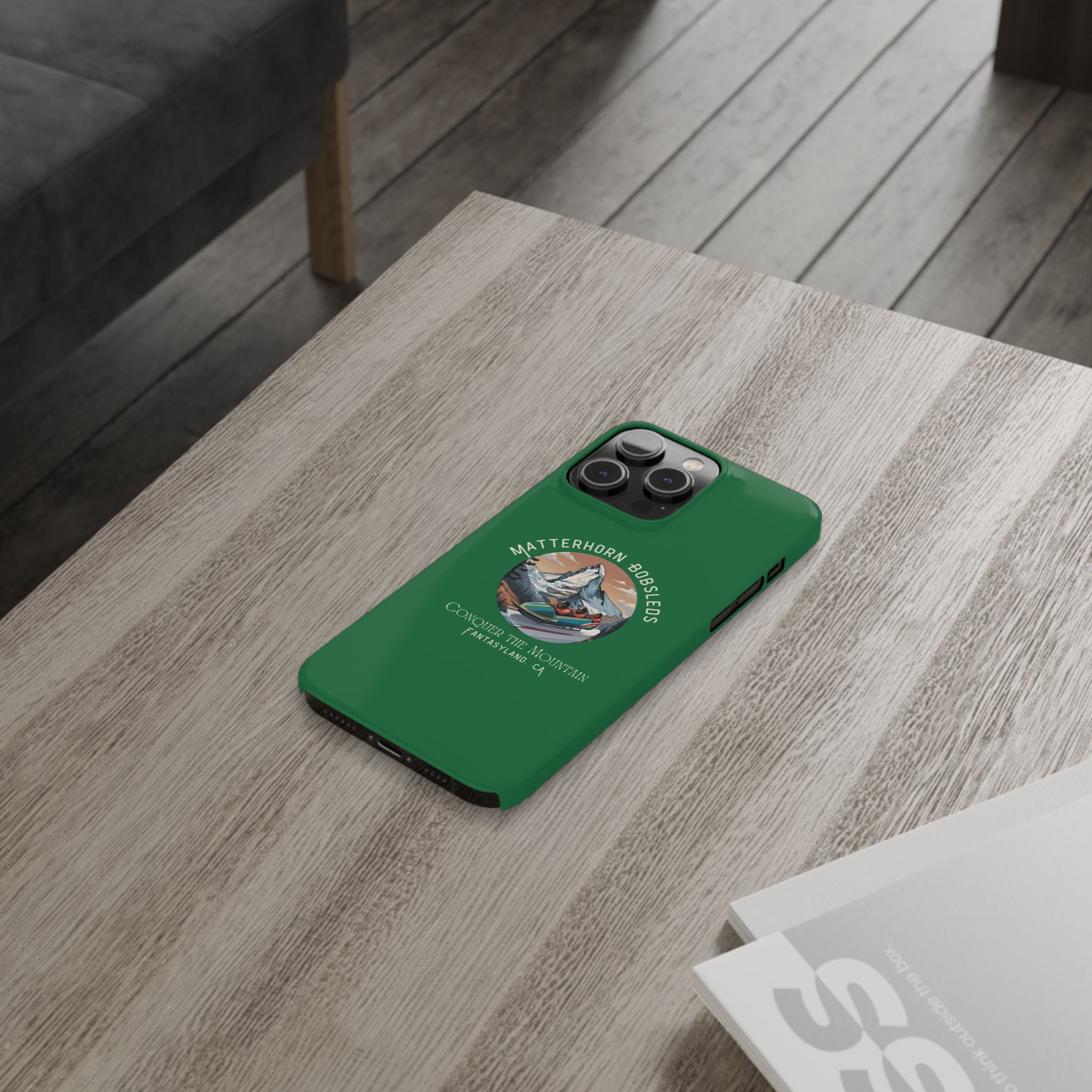 Matterhorn Bobsleds Slim iPhone Case