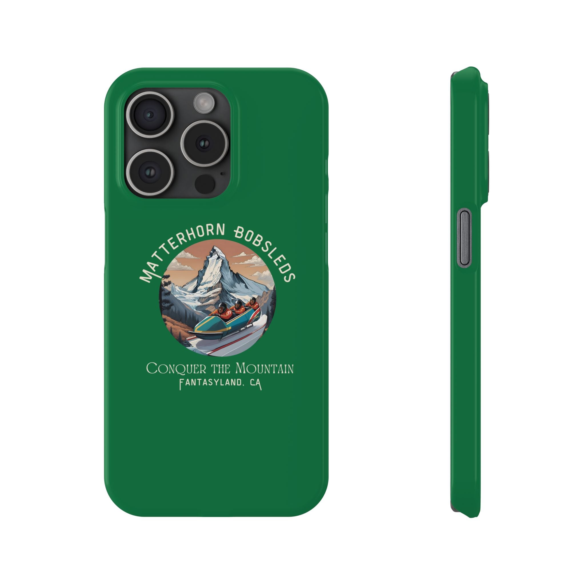 Matterhorn Bobsleds Slim iPhone Case