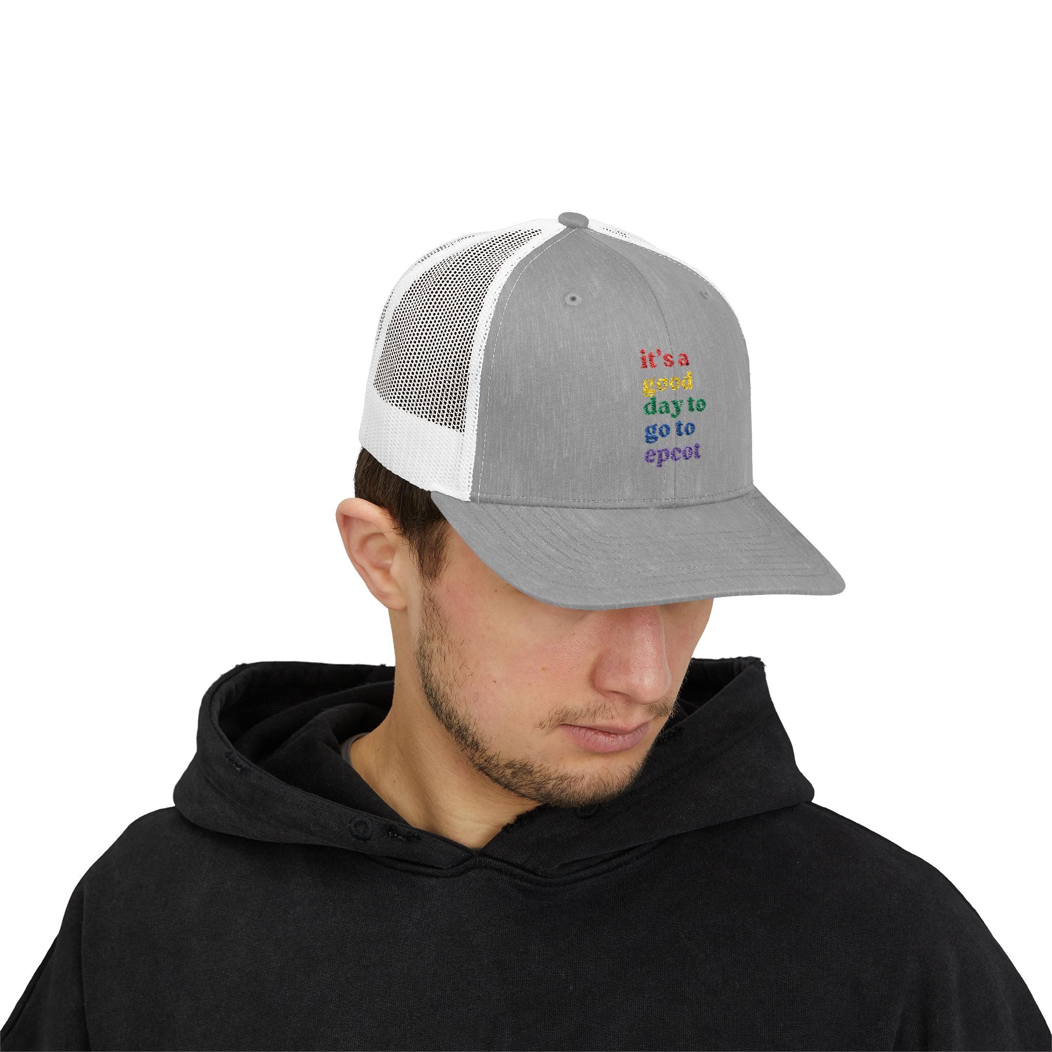 Epcot Day Snapback Trucker Cap | Fun Without Limits | Summer Adventures, Travel, Theme Parks, Gift for Disney Fans, Hat, Accessory, Disney