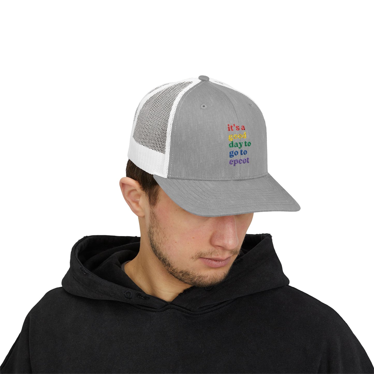 Epcot Day Snapback Trucker Cap | Fun Without Limits | Summer Adventures, Travel, Theme Parks, Gift for Disney Fans, Hat, Accessory, Disney