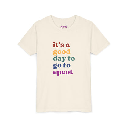 Youth 'It's a Good Day to Go to Epcot' Disney Fan Shirt