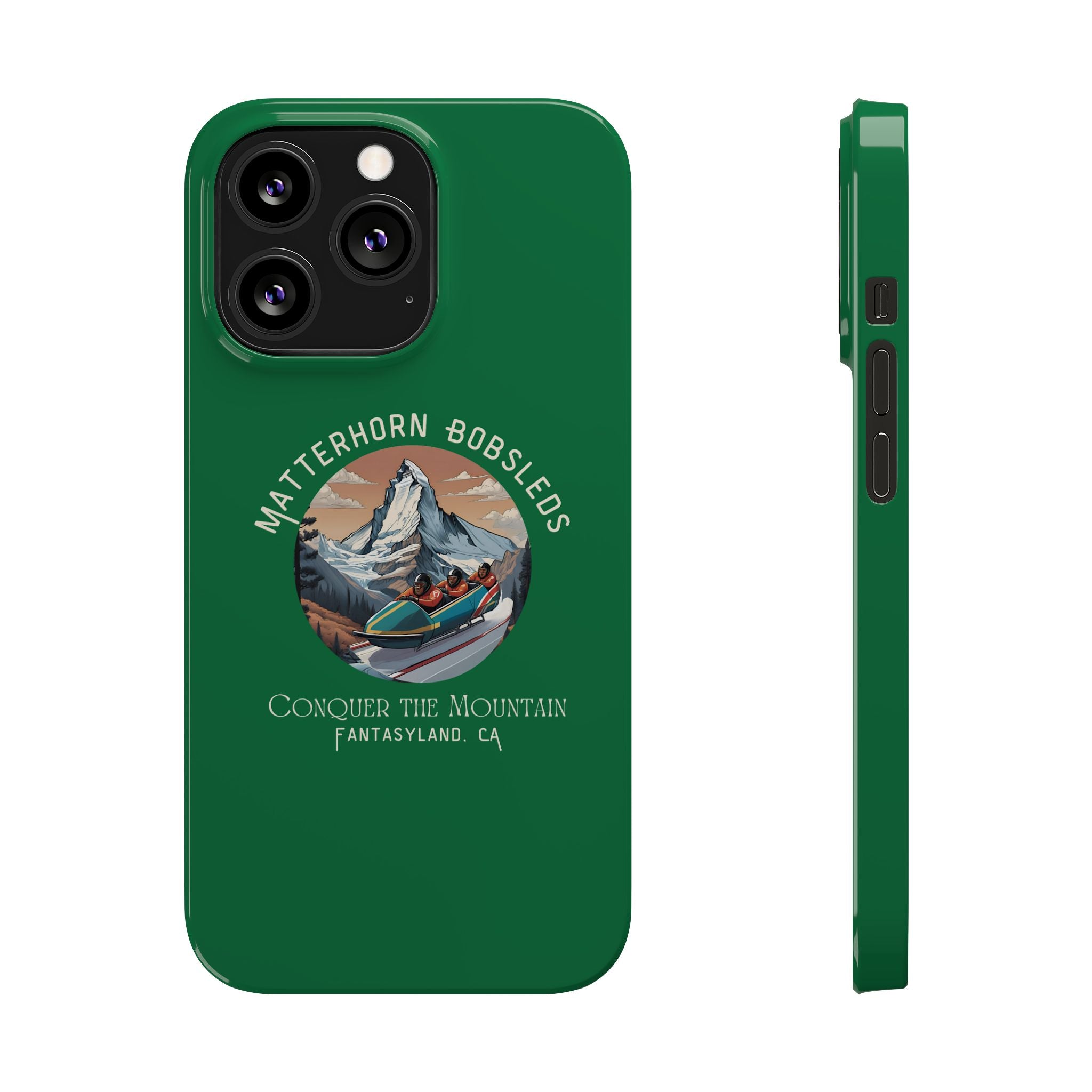 Matterhorn Bobsleds Slim iPhone Case
