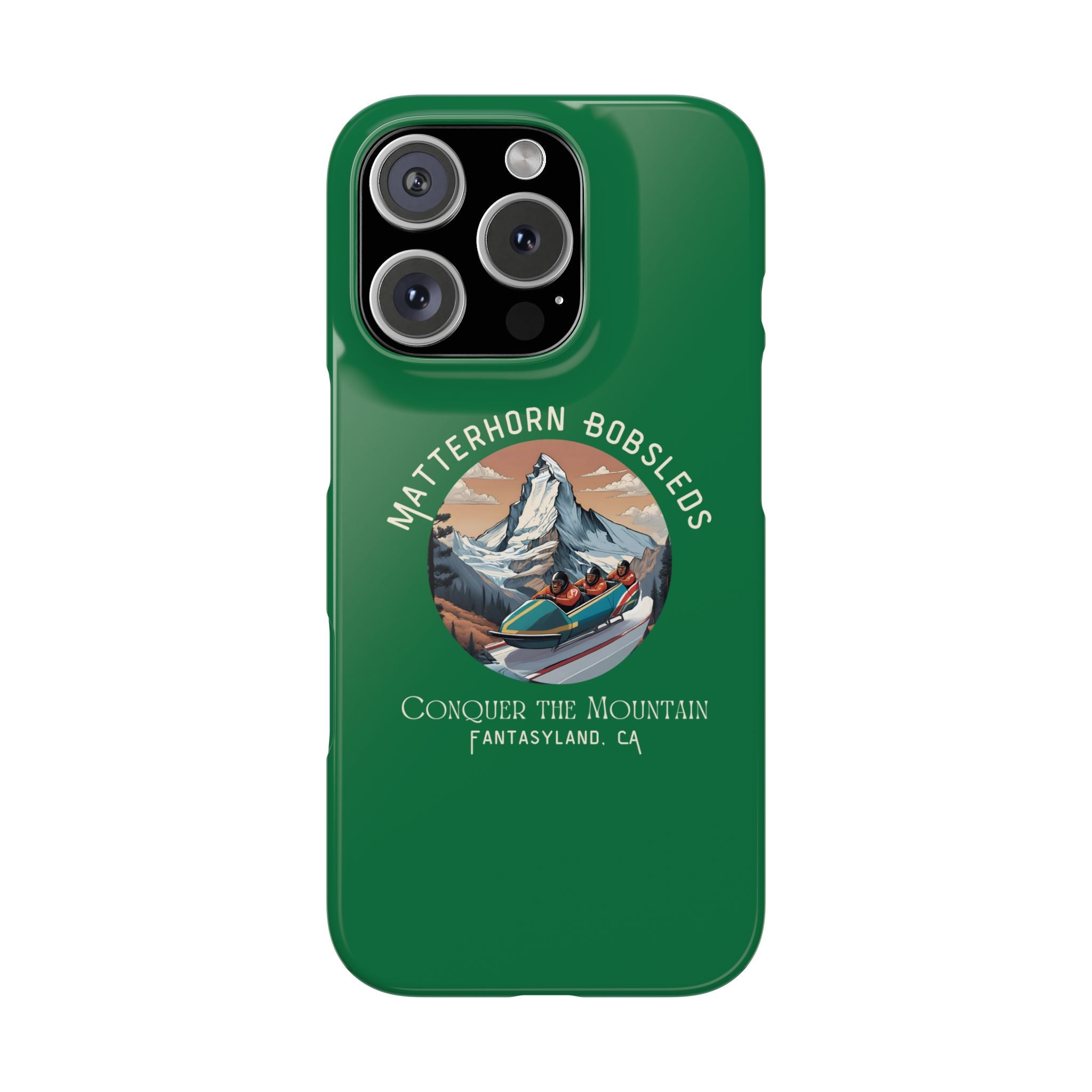 Matterhorn Bobsleds Slim iPhone Case