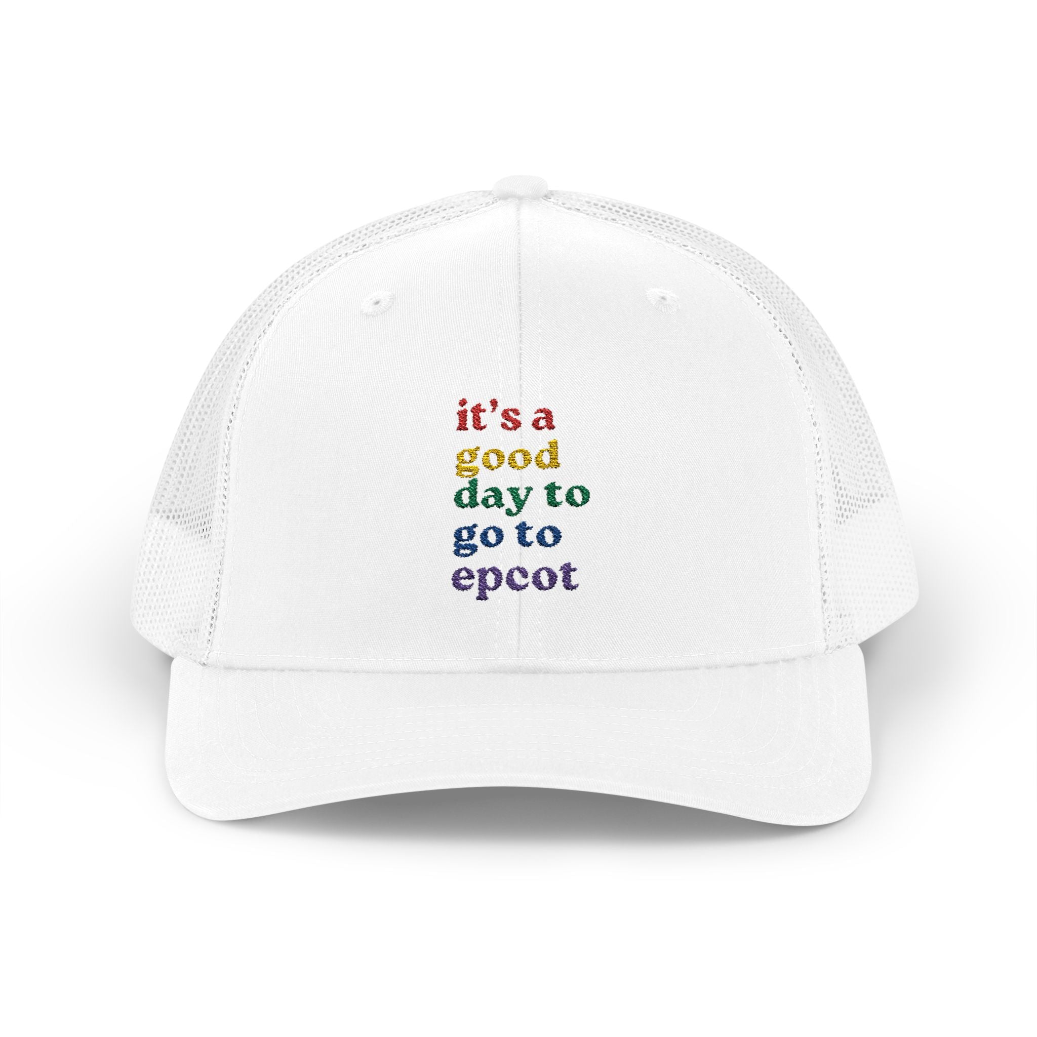 Epcot Day Snapback Trucker Cap | Fun Without Limits | Summer Adventures, Travel, Theme Parks, Gift for Disney Fans, Hat, Accessory, Disney
