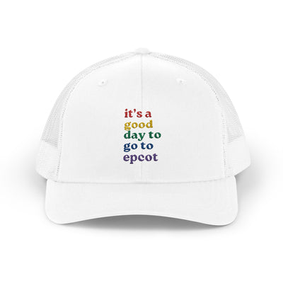 Epcot Day Snapback Trucker Cap | Fun Without Limits | Summer Adventures, Travel, Theme Parks, Gift for Disney Fans, Hat, Accessory, Disney