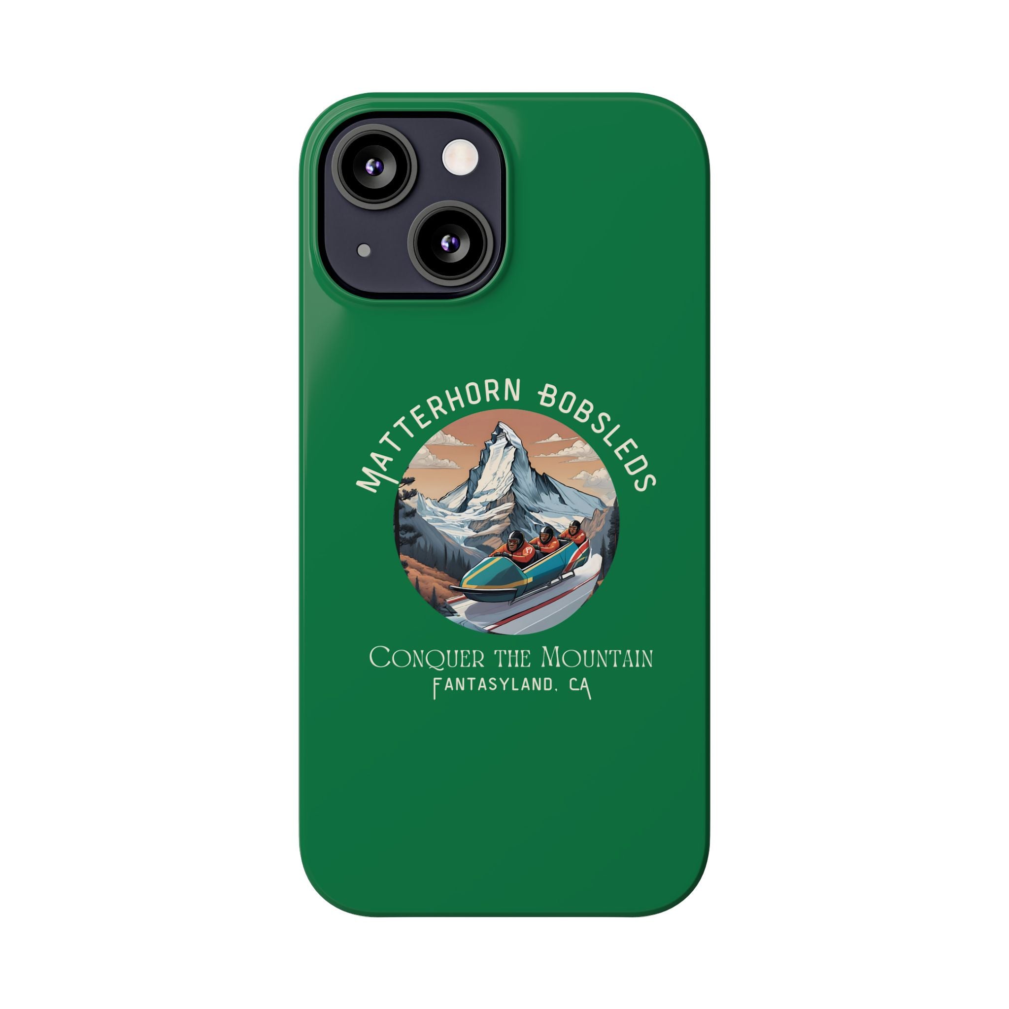 Matterhorn Bobsleds Slim iPhone Case