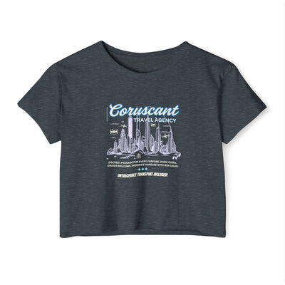 Women's Festival Crop Top - Star Wars Coruscant Travel Agency