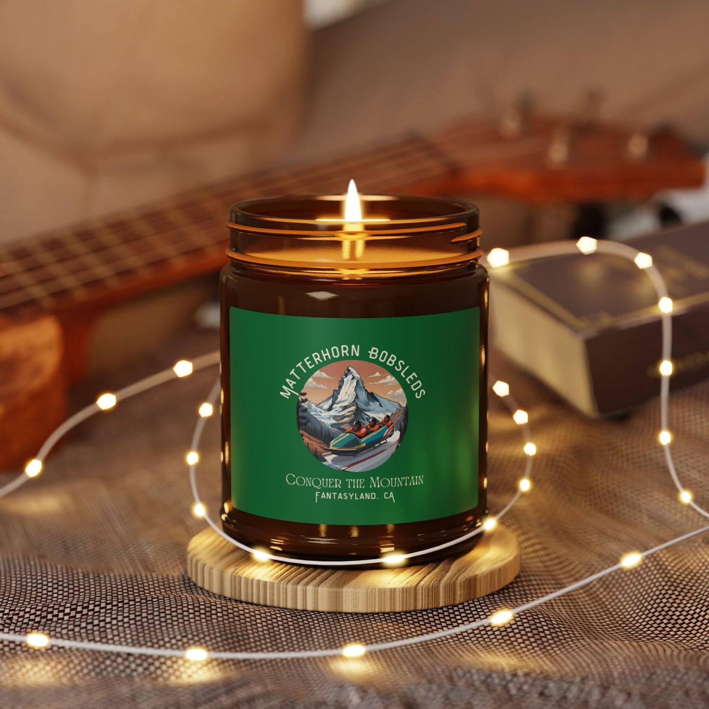 Matterhorn Bobsleds Scented Soy Candle