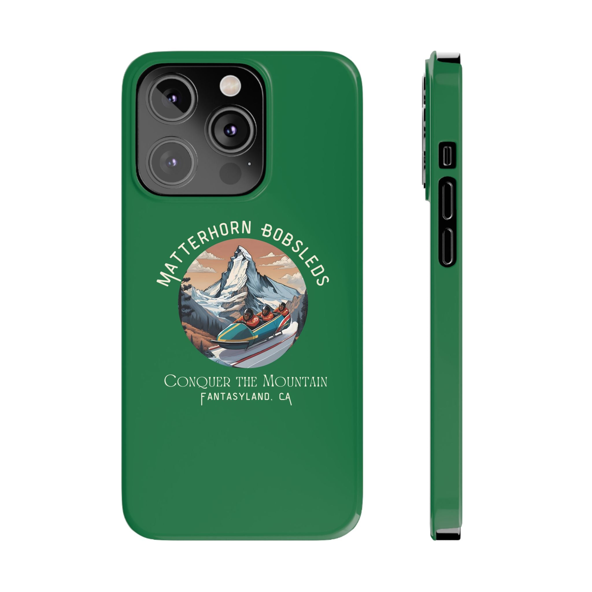 Matterhorn Bobsleds Slim iPhone Case
