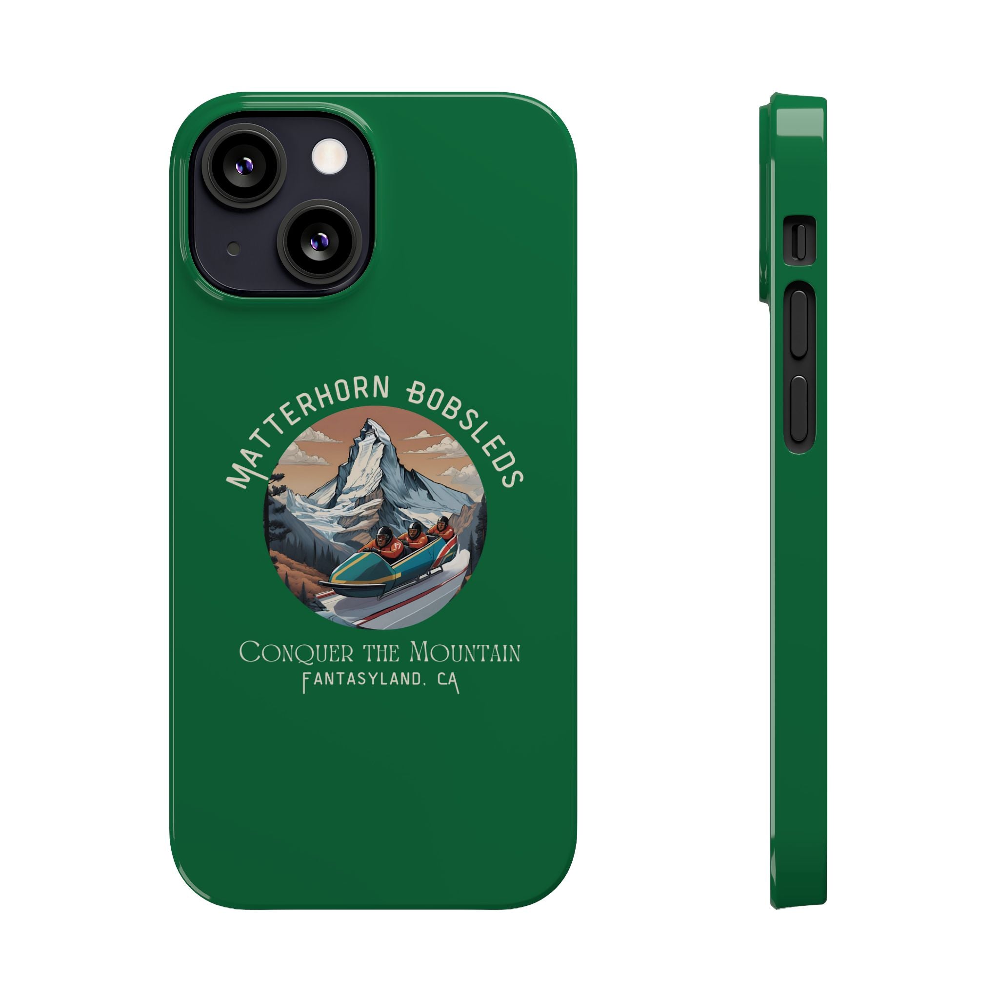 Matterhorn Bobsleds Slim iPhone Case