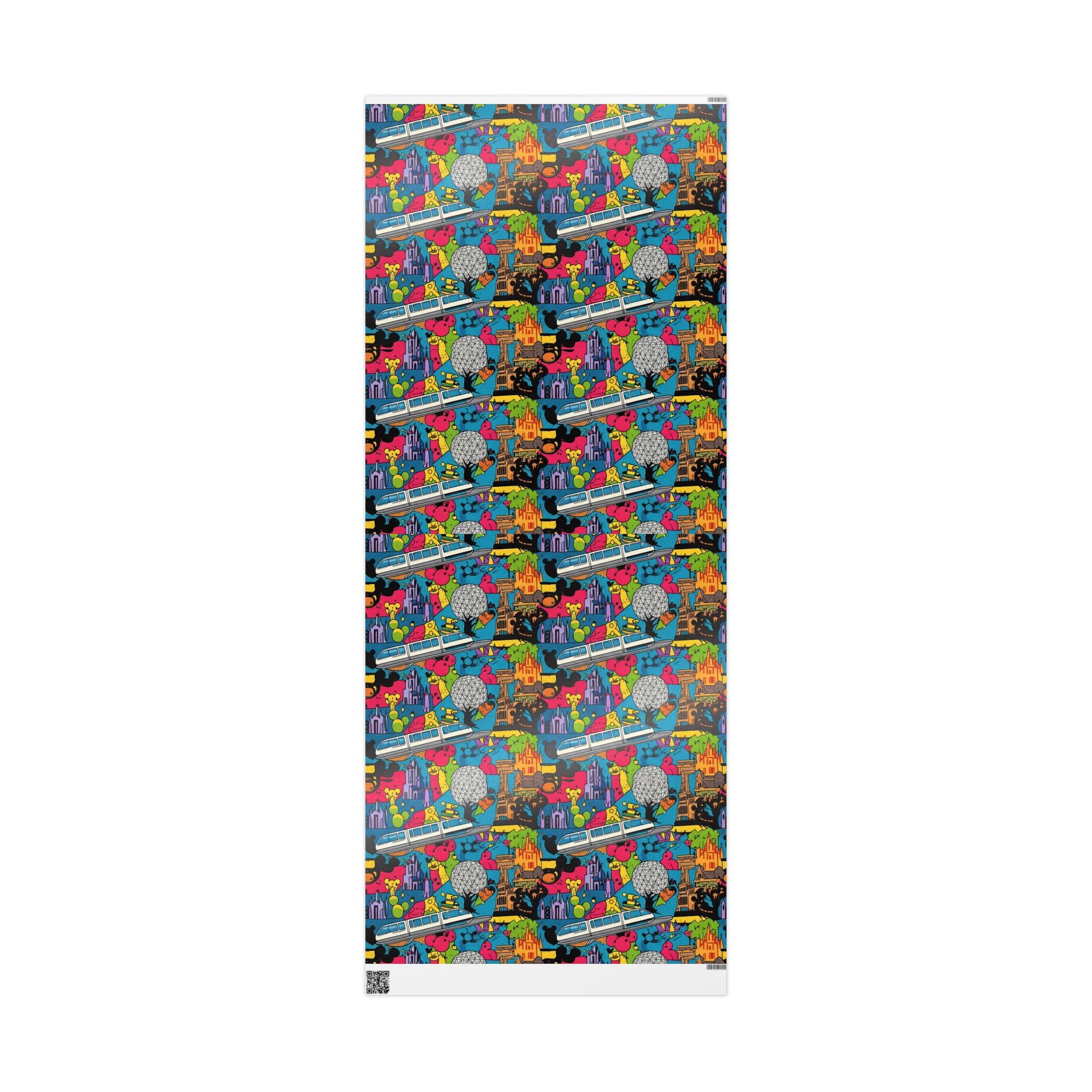 Pop Art Disney Holiday Wrapping Paper