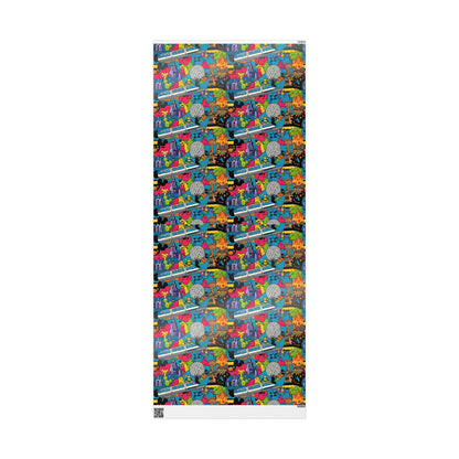 Pop Art Disney Holiday Wrapping Paper