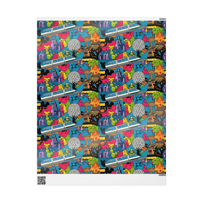 Pop Art Disney Holiday Wrapping Paper