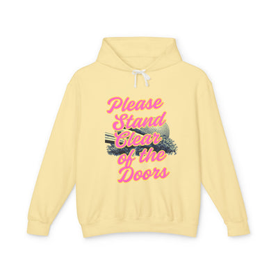 'Please Stand Clear of the Doors' - Hooded Epcot Sweatshirt