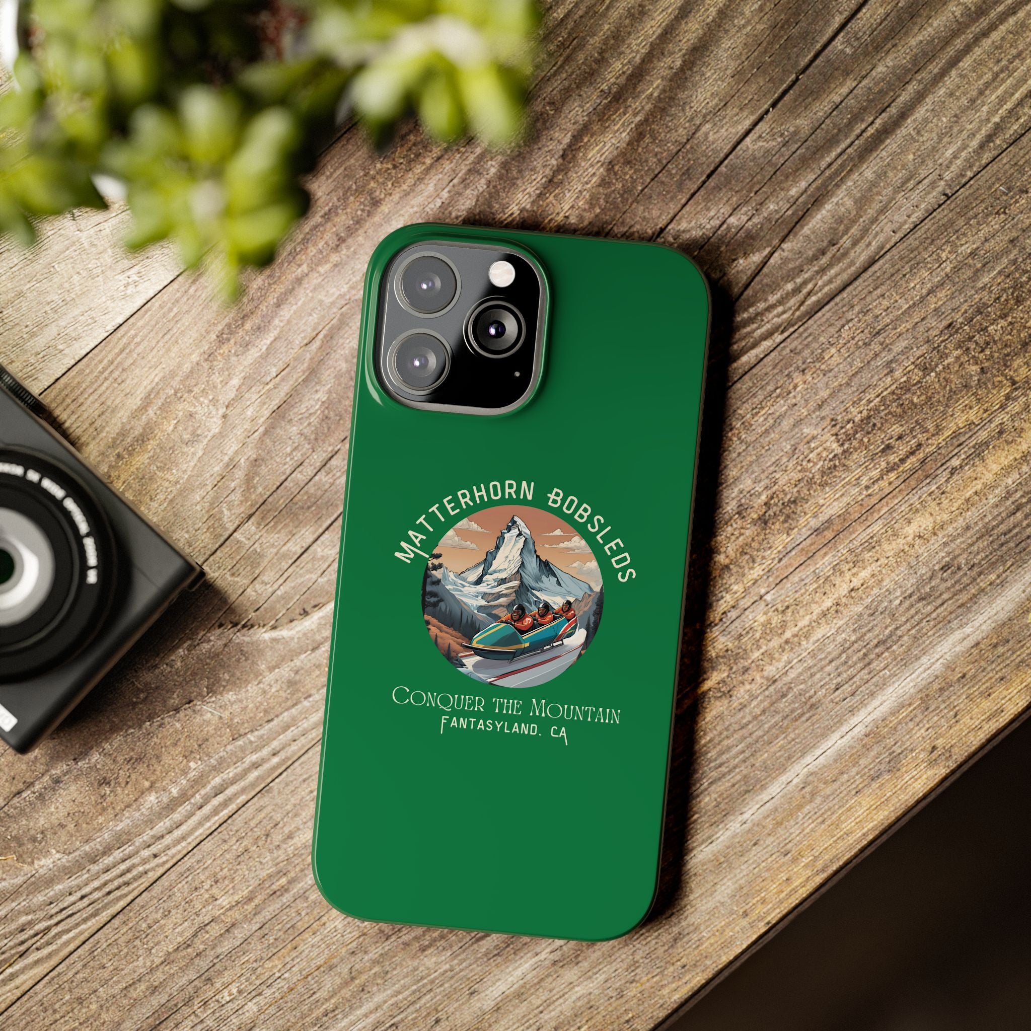 Matterhorn Bobsleds Slim iPhone Case