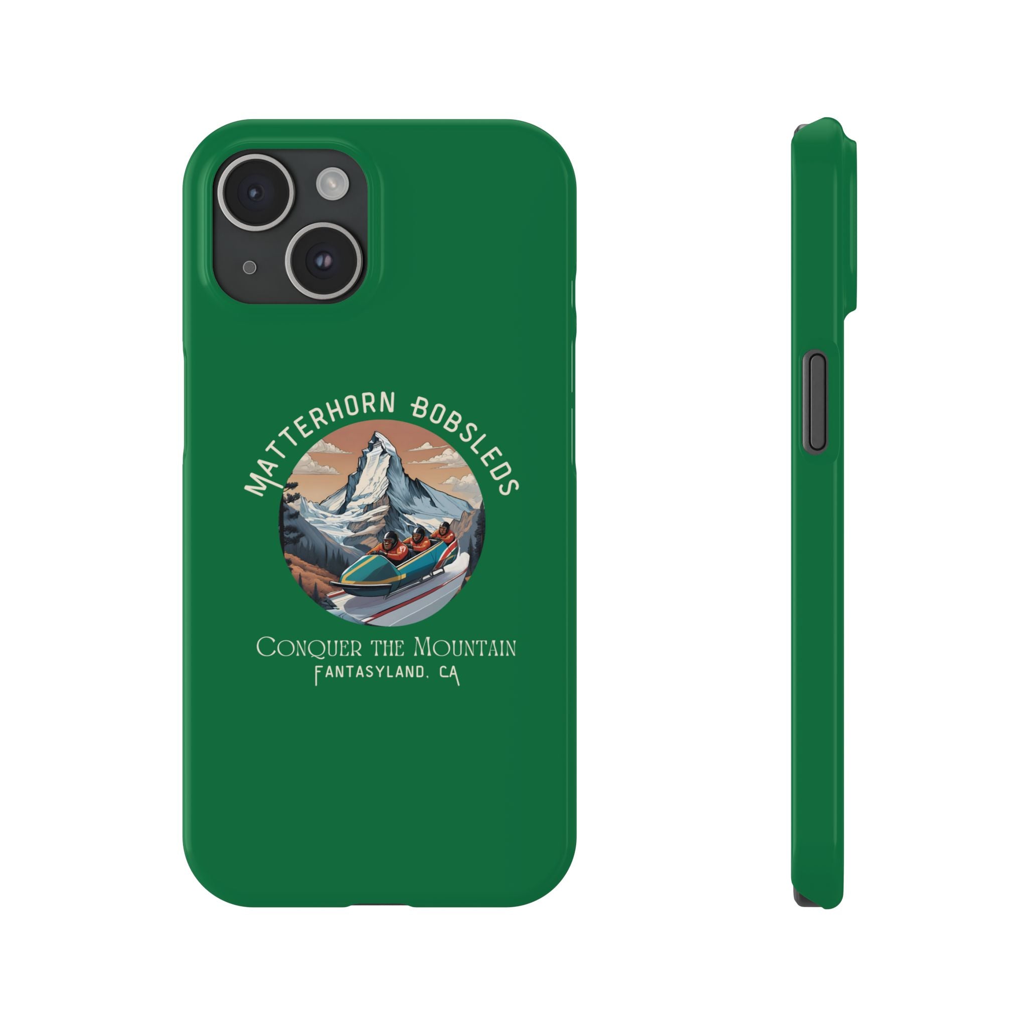 Matterhorn Bobsleds Slim iPhone Case