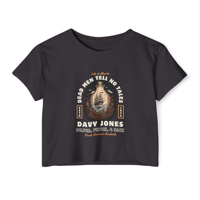 WDW Crop Top Subtle Pirates of the Caribbean Davy Jones Women's Festival Tee