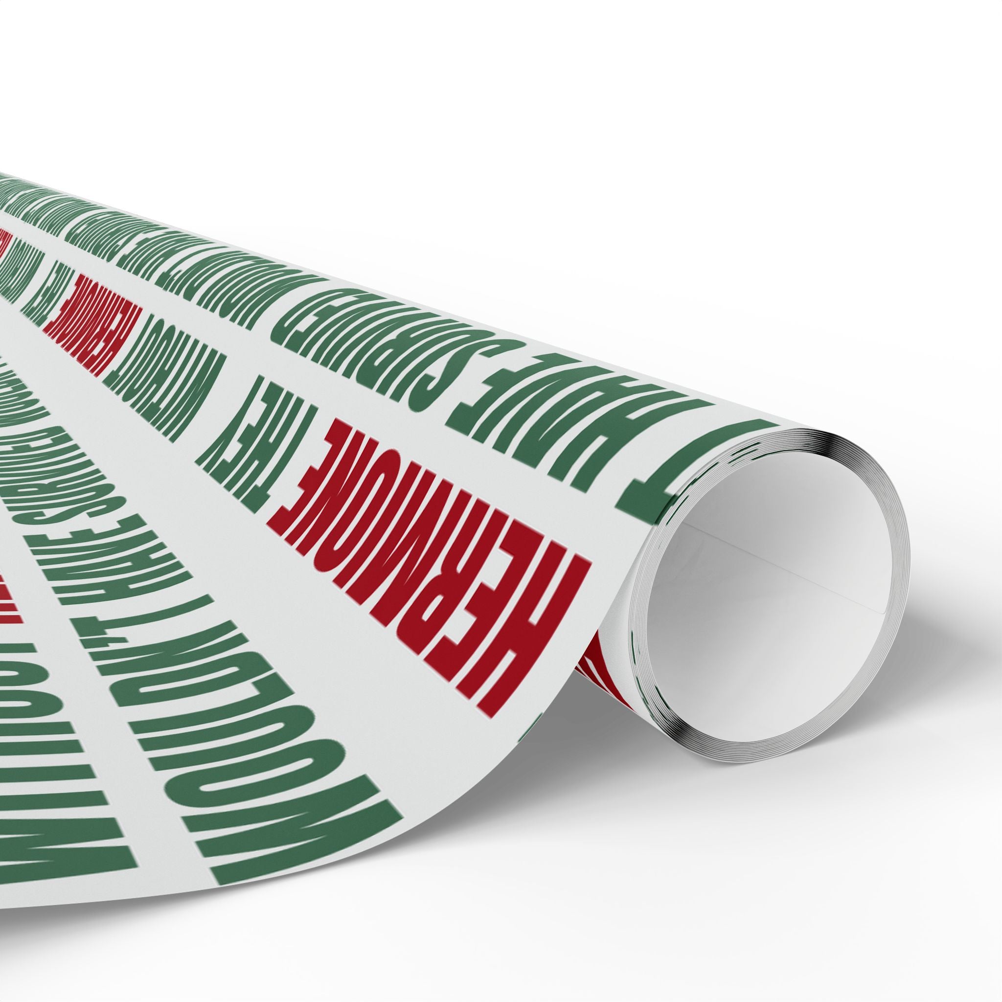 "Without Hermione They Wouldn't Have Survived" Holiday Wrapping Paper