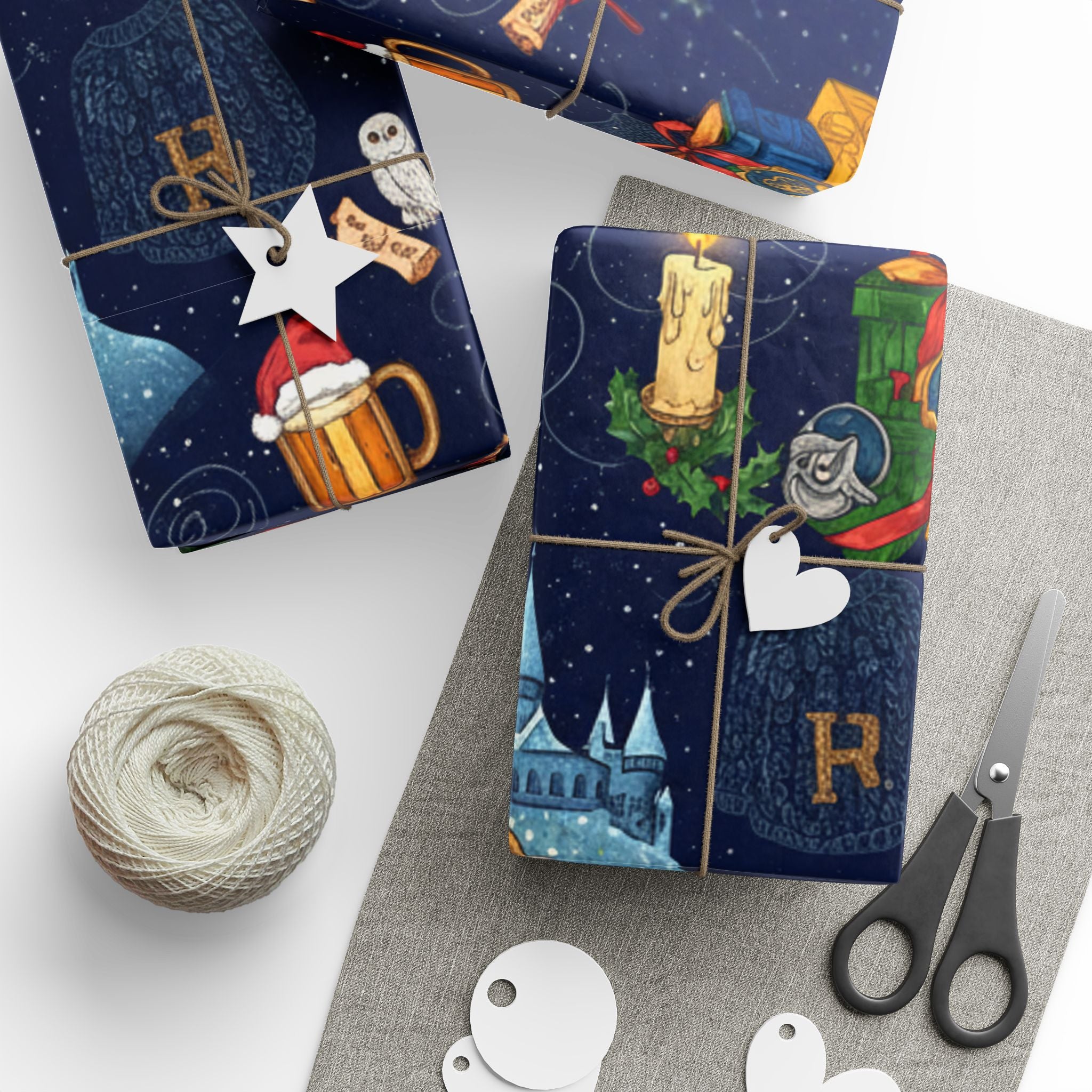Holidays at Hogwarts Wrapping Paper