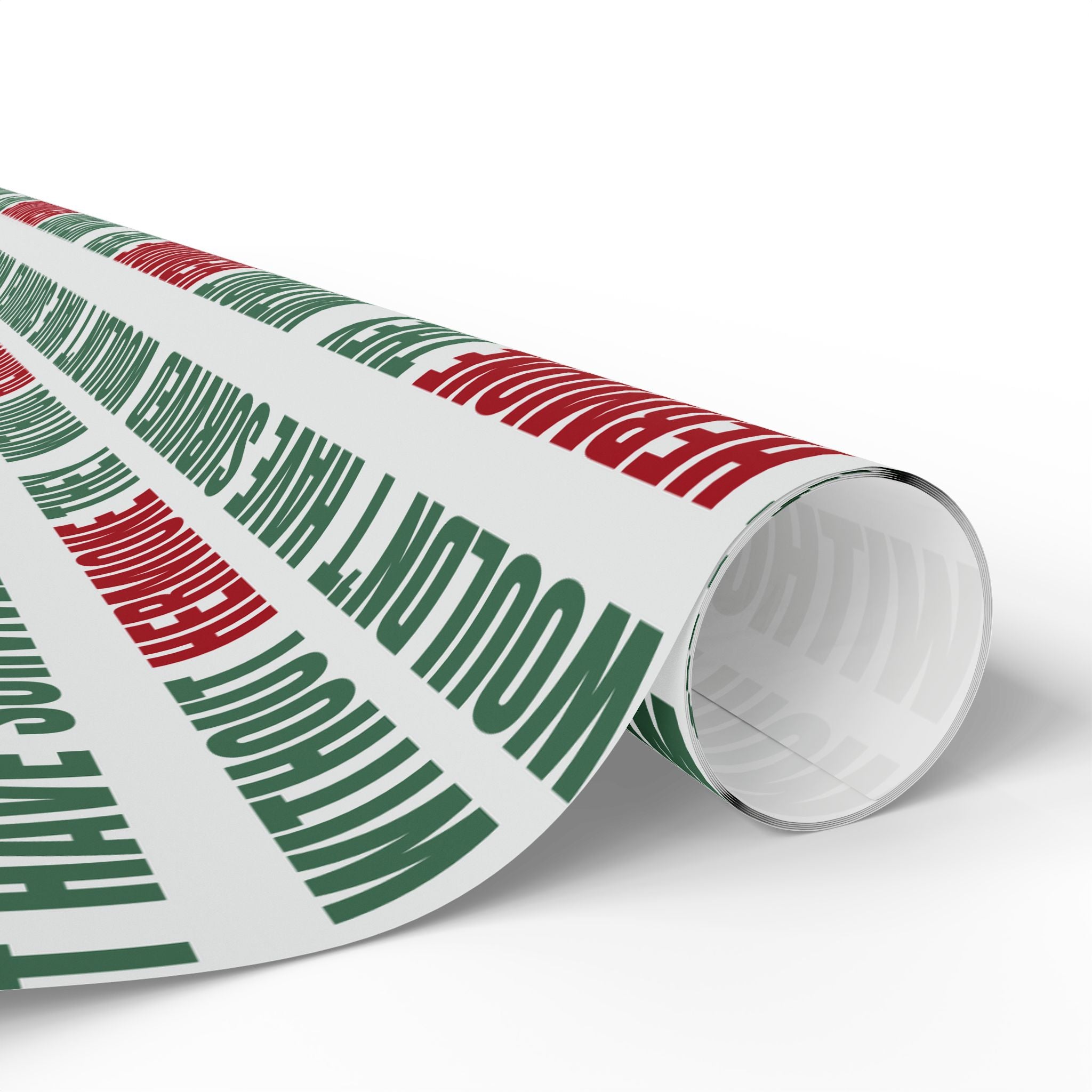 "Without Hermione They Wouldn't Have Survived" Holiday Wrapping Paper