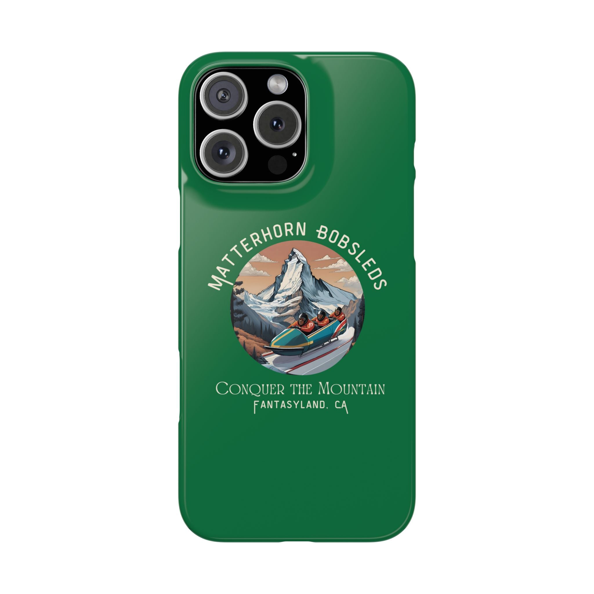 Matterhorn Bobsleds Slim iPhone Case